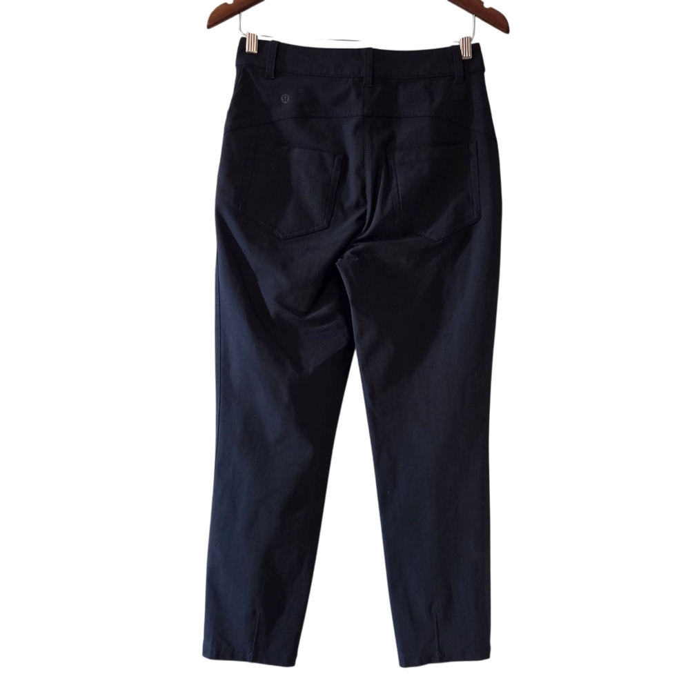 Lululemon Women's Pants Black Size 6 City Sleek 5 Pocket 7/8 Casual Everyday - Picture 11 of 14